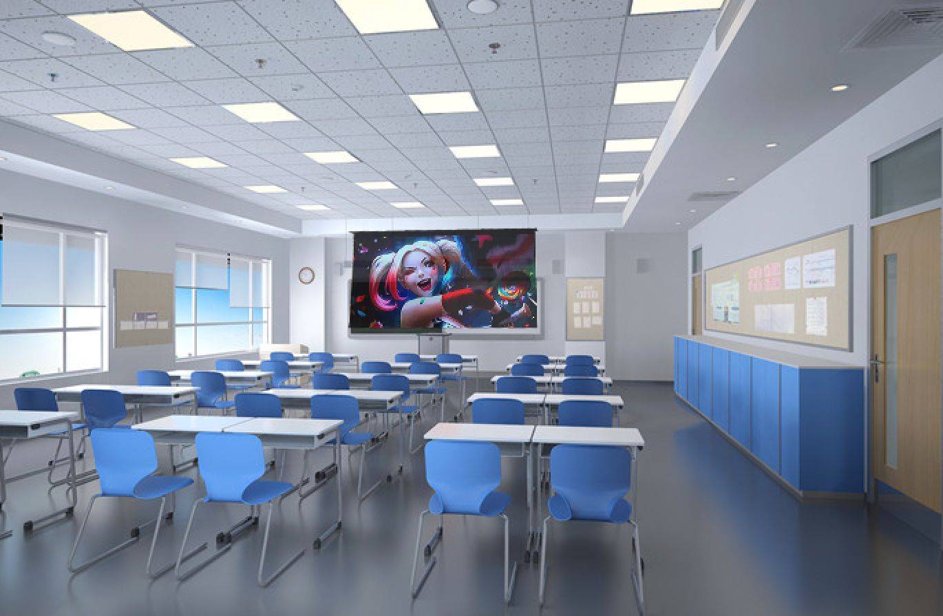 led卷轴屏,让您的教室报告厅变成魔法视觉盛宴,你准备好了吗?