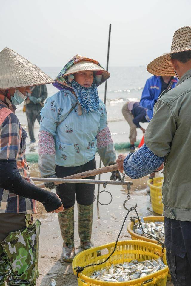 驱车去防城港看京族人捕鱼,场面动人,值得一看_大海_大自然_画卷