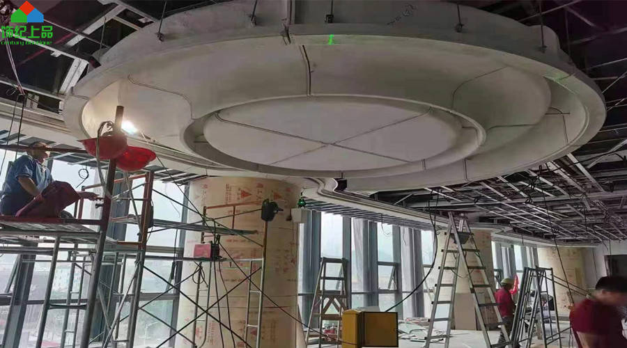 grg吊顶-高强度之选塑造完美空间 grg吊顶的优势_装饰_建筑_效果