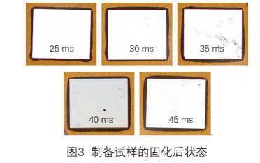 2紅外熱阻測試結果採用半自動點膠機進行功放芯片的粘接,點膠參數見表