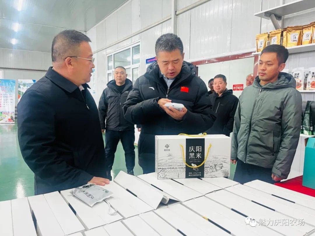 延寿县委书记张洪岐到访庆阳农场_发展_垦地_合作