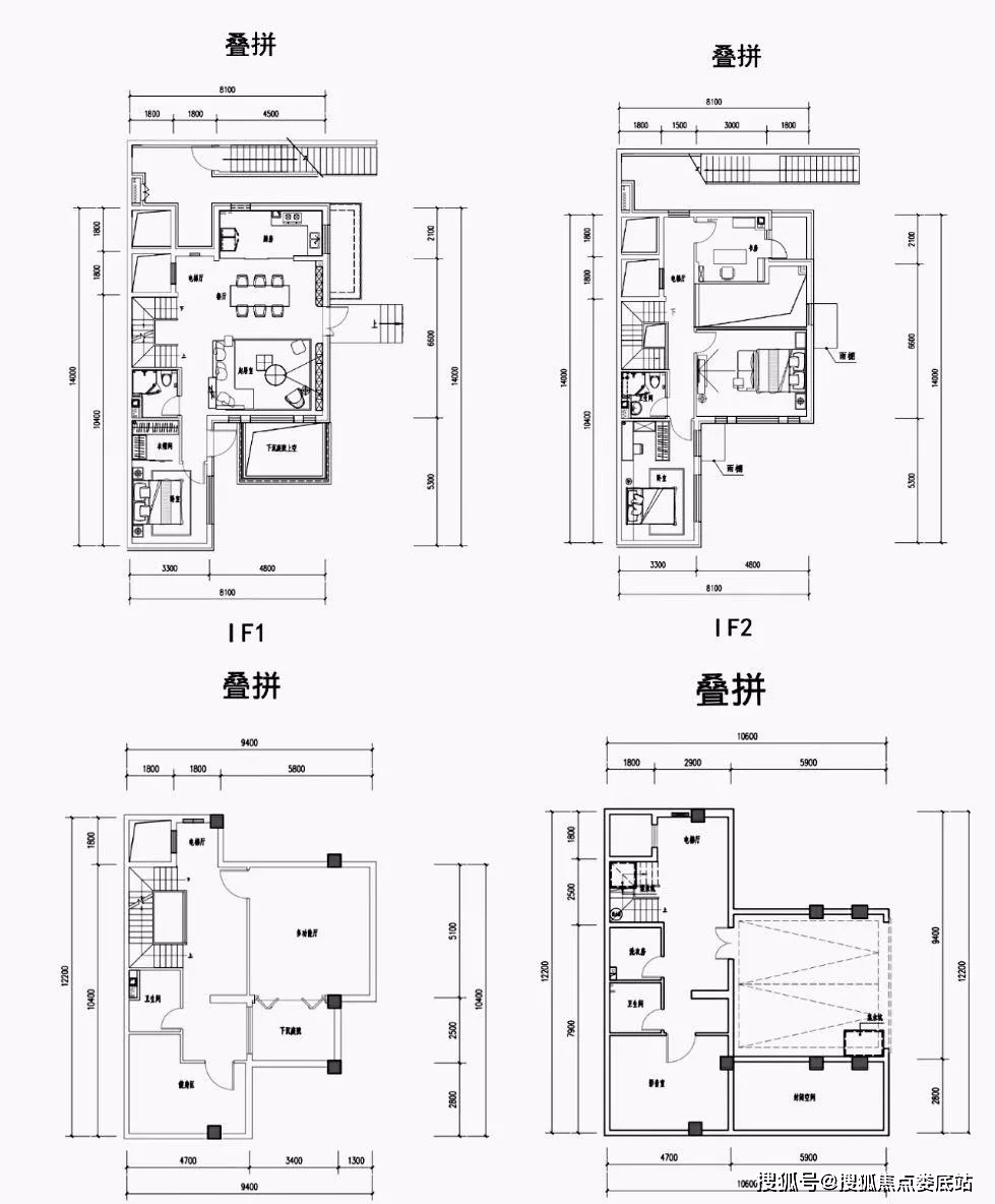 中铁诺德院子户型图片