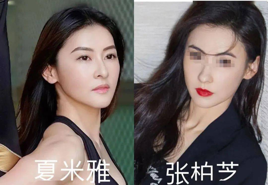 台湾省的"张柏芝",一张图瞬间让人心神不宁!太相似了!