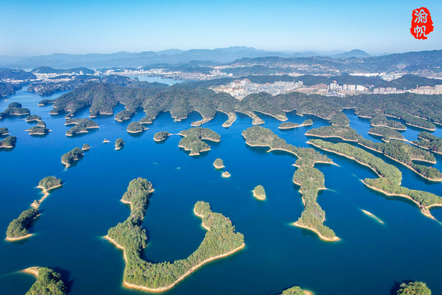 千岛湖骑遇记:黄山尖赏千岛之绝色,叹天下为公之奇景_岛屿_缆车_上山