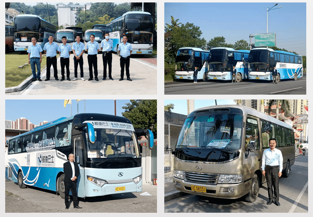 19座—06900元;丰田考斯特—22座—061000元;宇通客车—28座