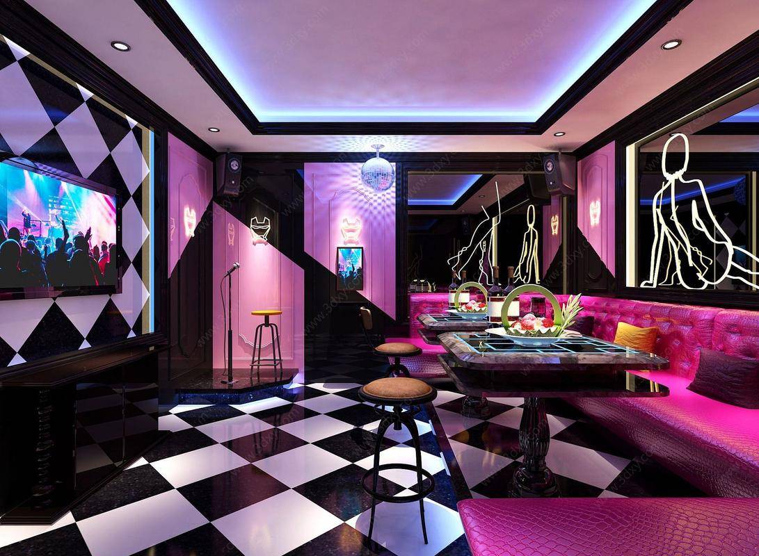 ktv包间设计中的音乐主题#视易#雷石#巨嗨_装修_元素_风格