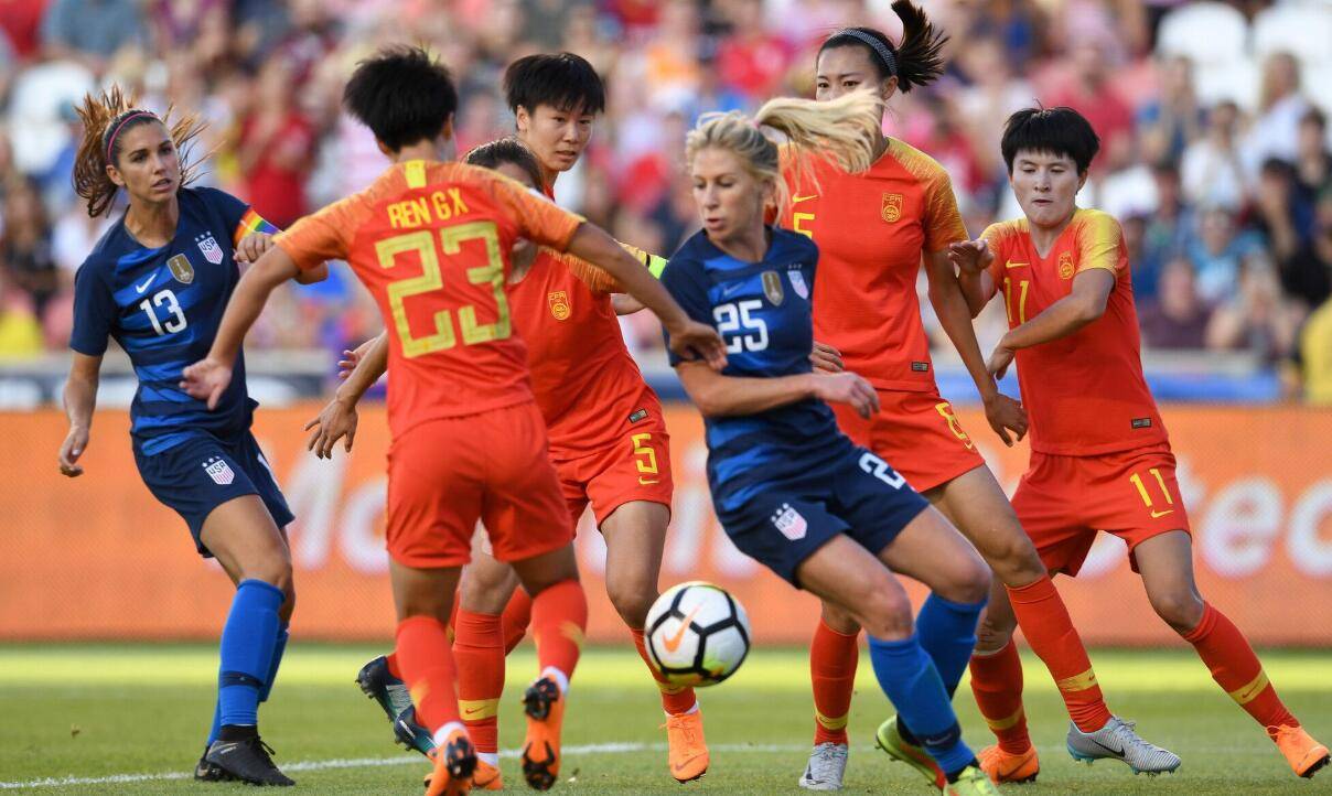 中国女足赴美集训,热身赛遭美国女足三球完败,还不如水庆霞吗?