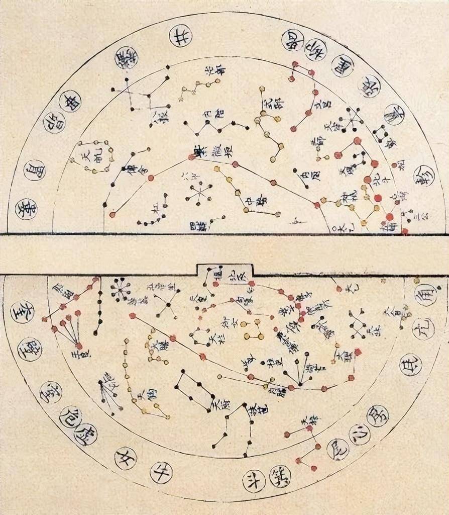 中国星宫图图片