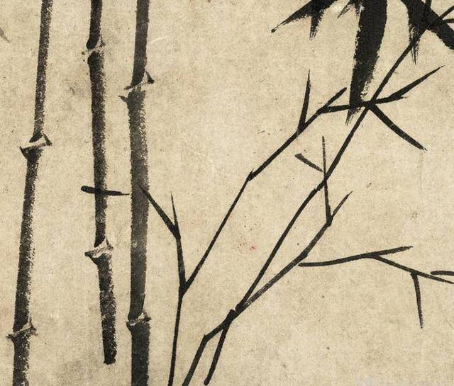 冷军画竹卖了172万,他画竹却卖了1552万,放大8倍,所有人秒懂_竹子_郑