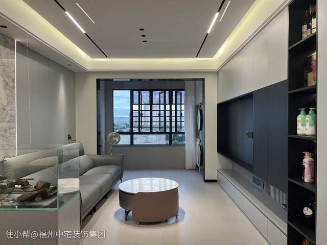 福州中宅装饰,福州装修_绿色植物_区域_物品