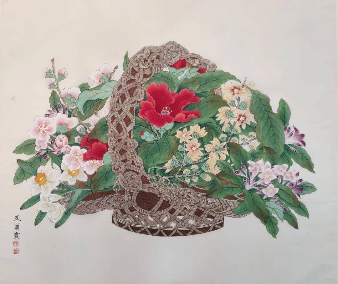 著名画家及丽霞作品赏析_中国_人物_传统