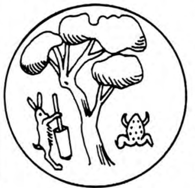 玉兔简笔画月球图片