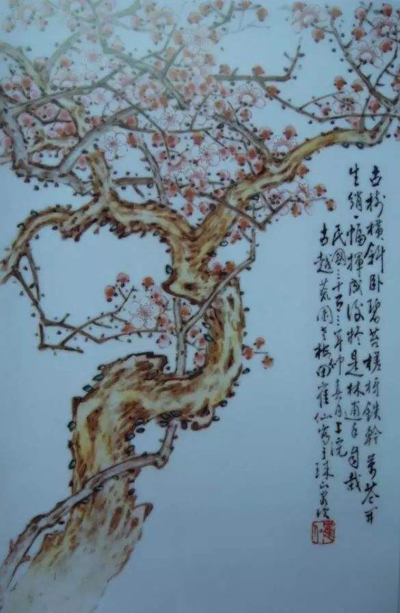 风华绝代:"珠山八友"的瓷板画_景德镇_王琦_艺术