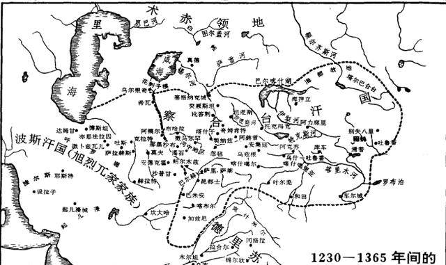 在15世紀分裂為西伯利亞汗國,喀山汗國,克里米亞汗國,阿斯特拉罕汗國