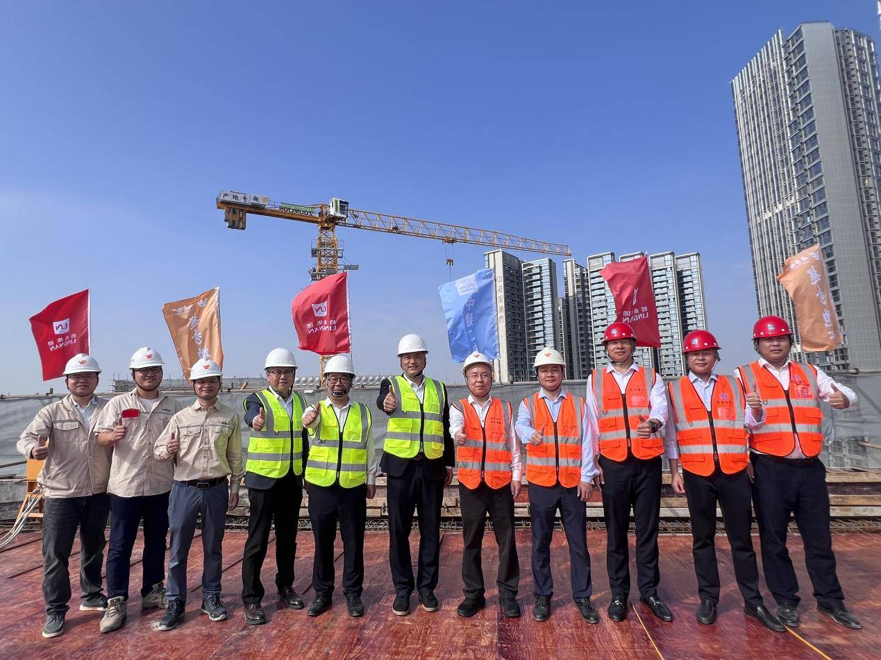 越秀地產廣百海港城項目總經理朱總,中建二局廣州分公