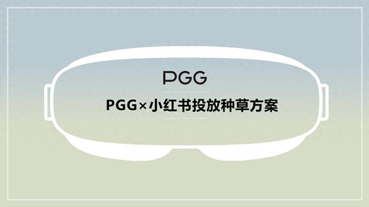 PGG小红书投放种草规划（PPT） 