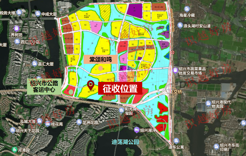 規劃圖 來源紹興市政府網以下是此次徵收補償方案全文