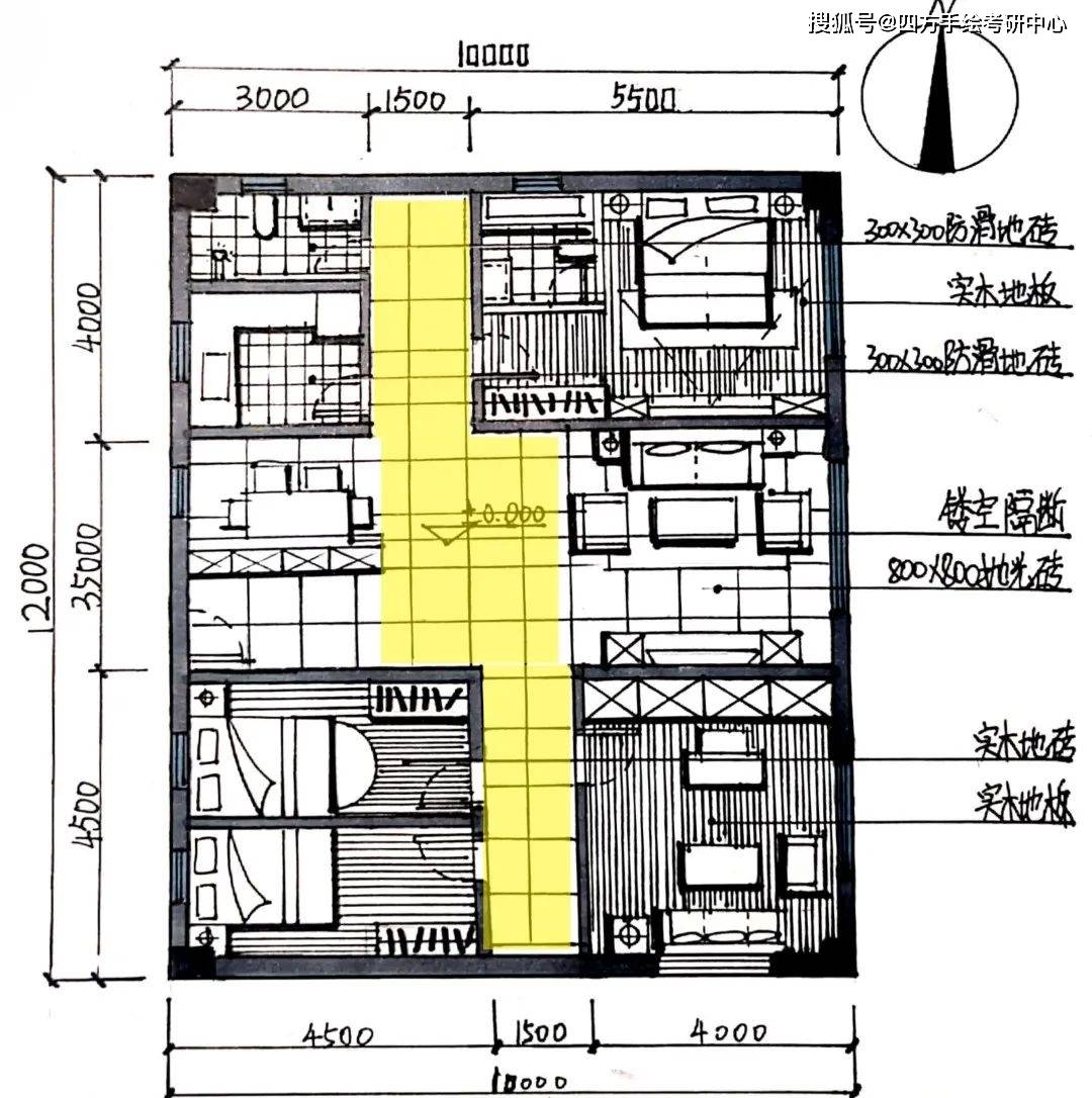 空間浪費明顯▲空間浪費明顯▲空間利用合理室內設計要講求風水原理