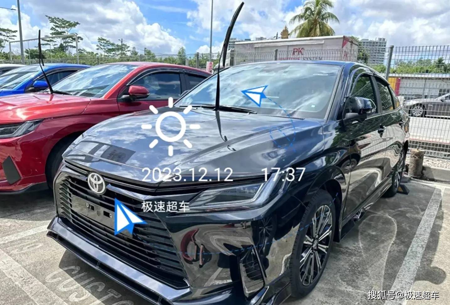 新一代丰田VIOS登场，全新TOYOTA设计元素，空间媲美大众桑塔纳