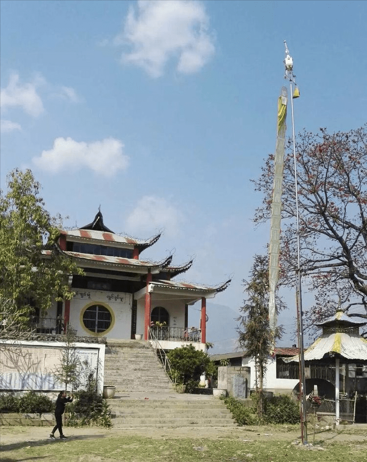 怒江明珠潞江坝_木棉花_大桥_边疆