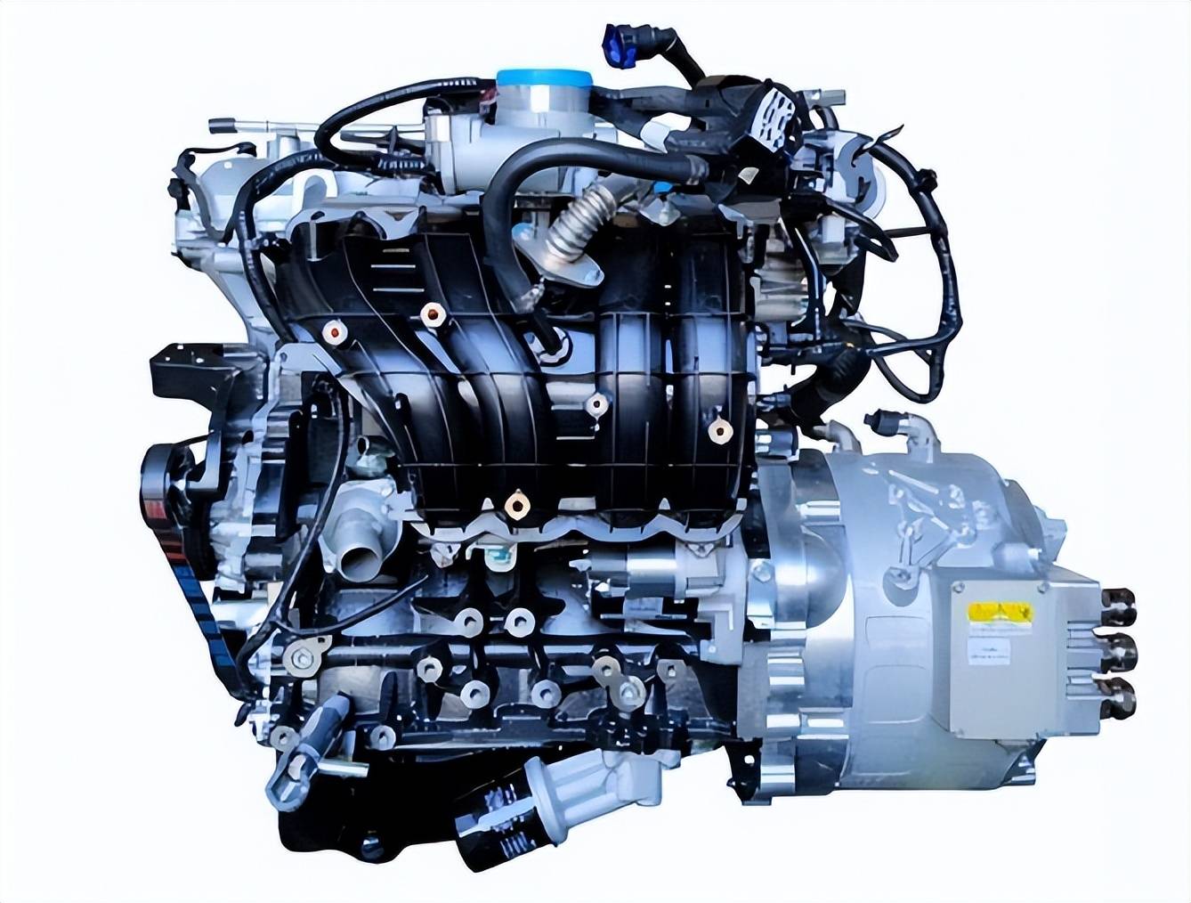 0l高效发动机 p1发电机 p4驱动电机所组成的增程混动系统,通过新一代