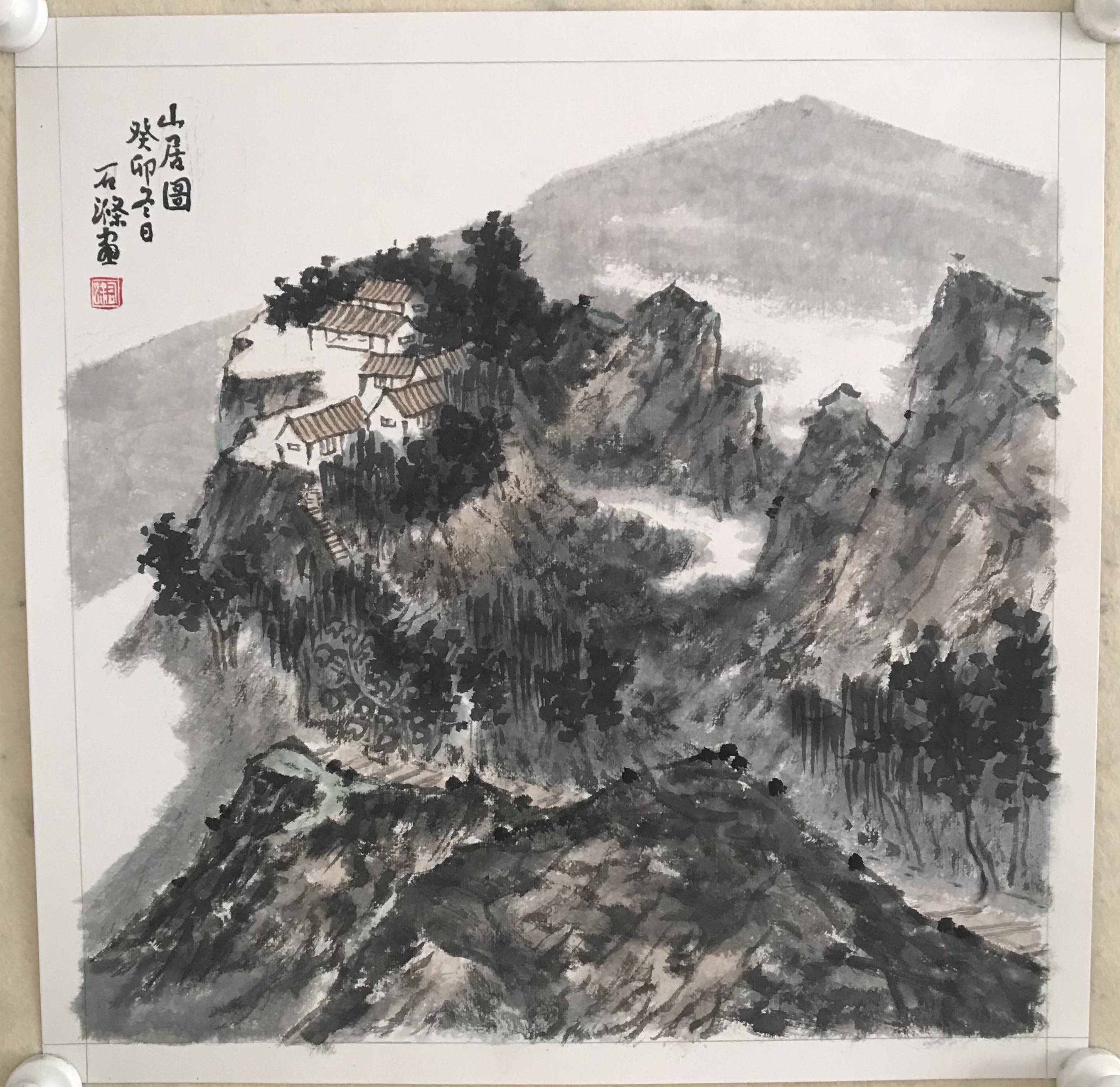 靳东是当代备受瞩目当代实力派山水画家他吸众家之长,以意为上的新