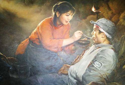 祁蒙山第一红嫂1941年冬,大批日伪军包围袭击了驻沂南牧马池村的八路