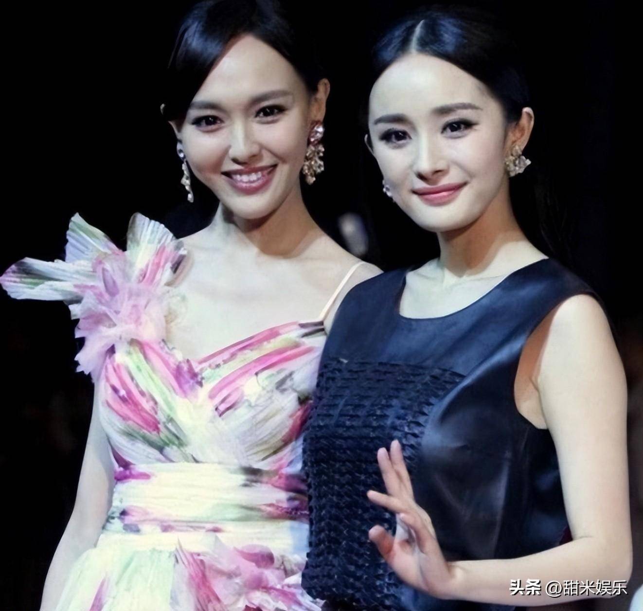 杨幂结婚时只邀请唐嫣当伴娘但戏路相似的二人难免会存在竞争由于同时