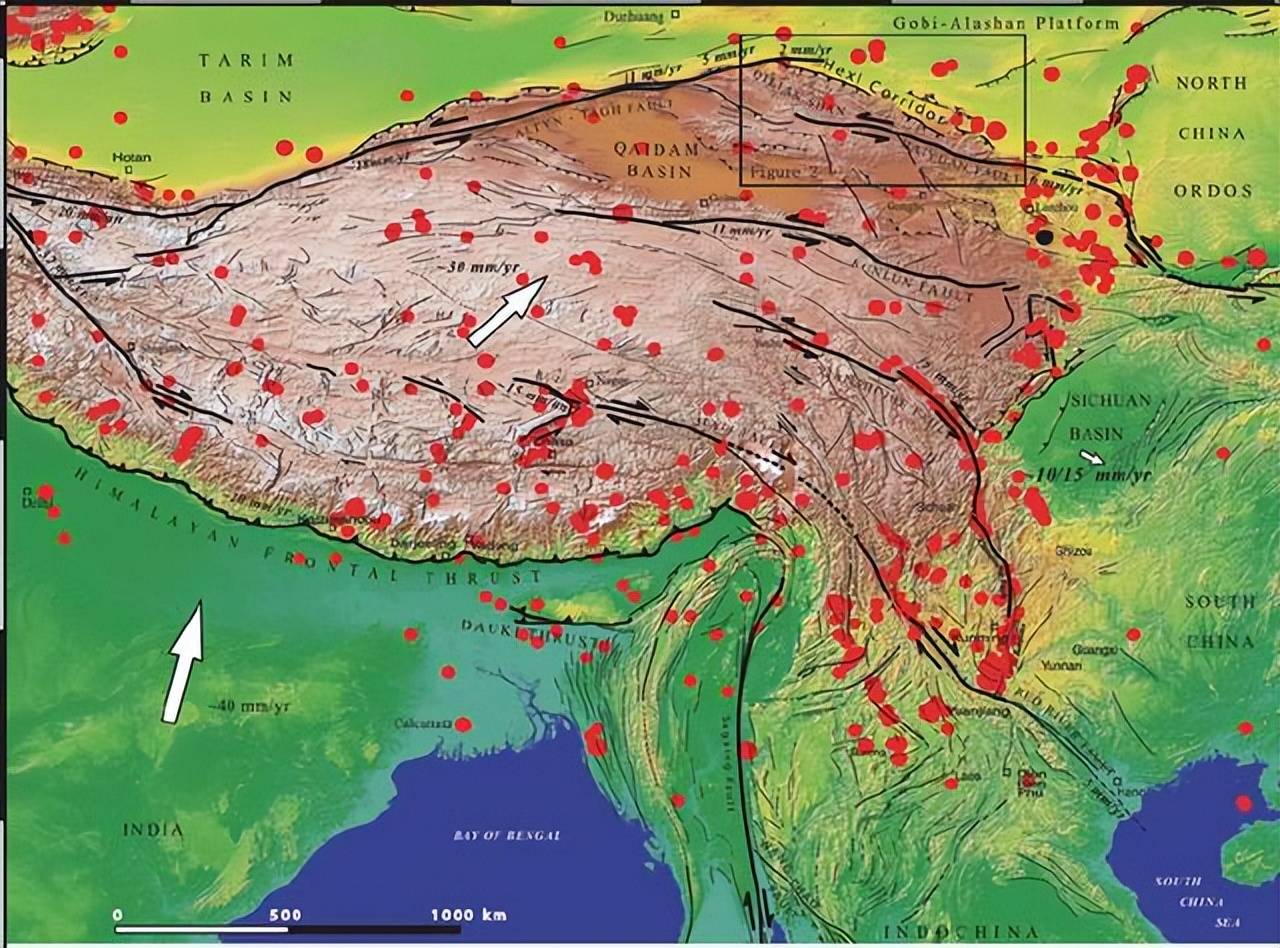 而这一次上面也提到了,是属于青藏高原东北缘,必然也是青藏高原地震带