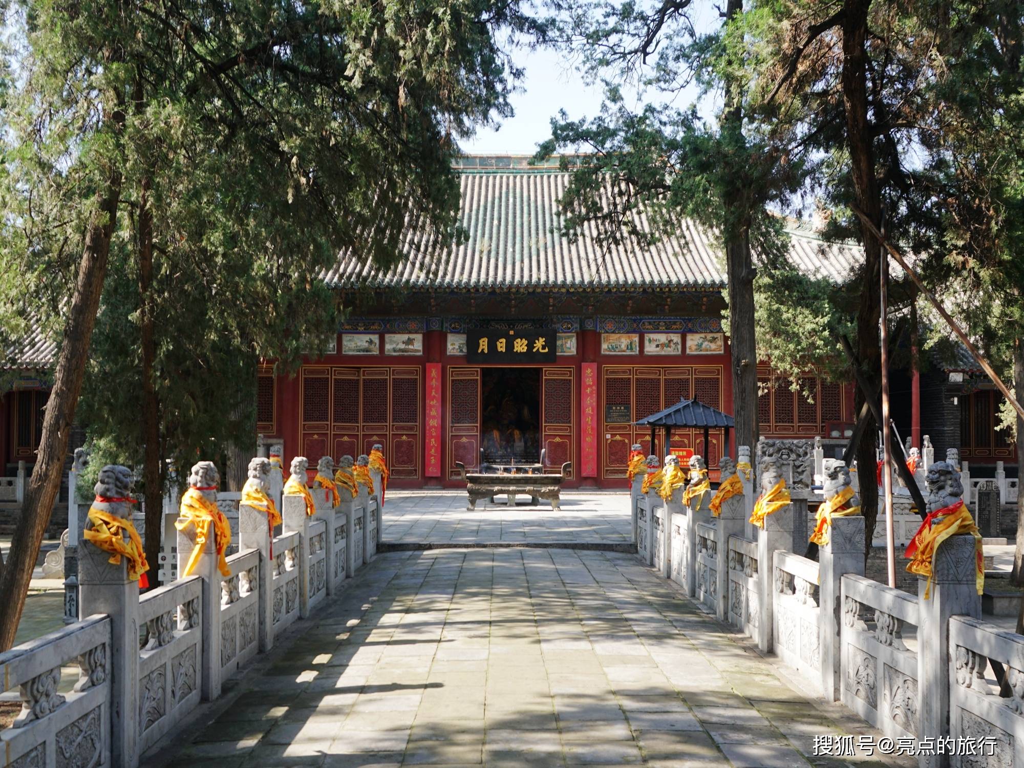 洛阳关林:中国唯一的“冢、庙、林”三祀合一的建筑_关羽时_大门_关公