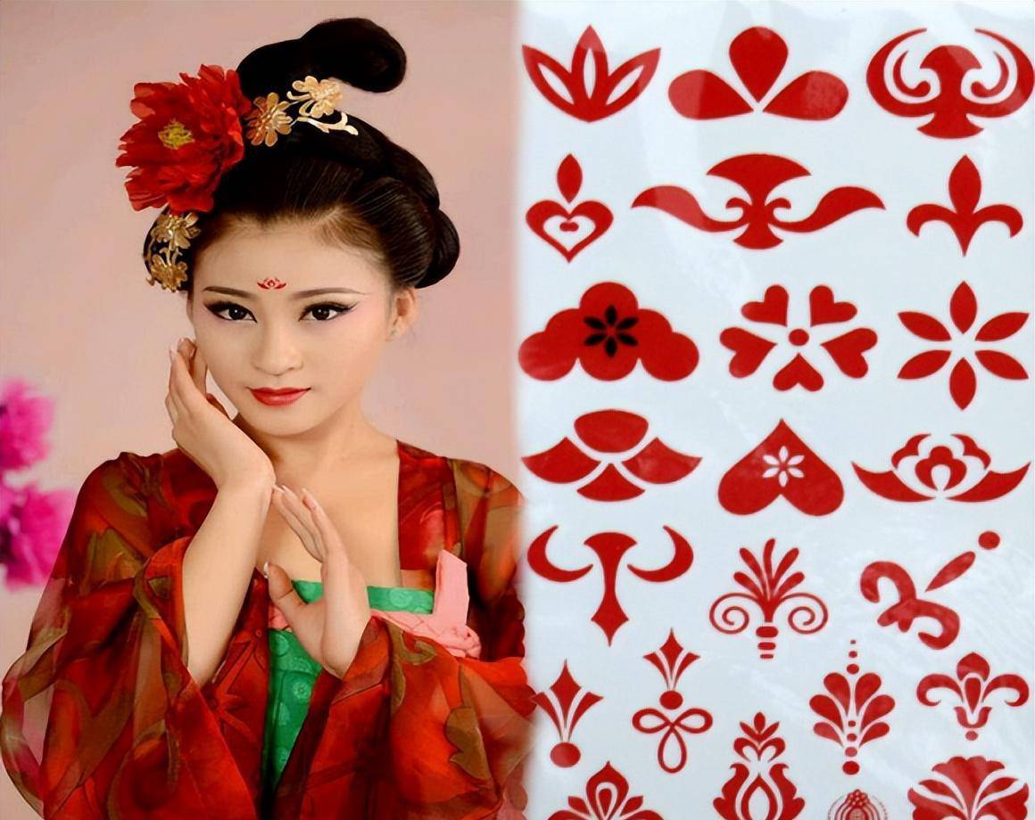 唐代美女额头上的小秘密:你猜到花的秘密了吗?