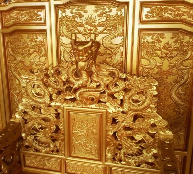 故宫龙椅是皇帝专座,那它的制作材料有什么特别之处?_椅子_弘历_板凳