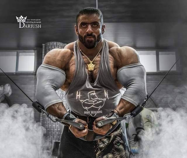 "波斯狼"哈迪乔潘最新体格造型曝光,比以前更大了_健美_奥林匹亚_对手
