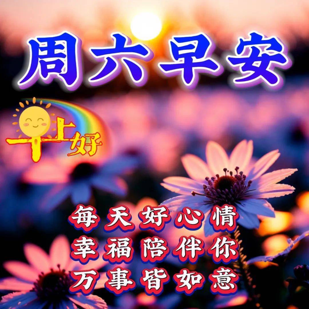 12月23日周六早上好最新版漂早安祝福语表情图片大全问候语