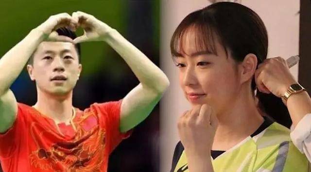 球迷描绘马龙,樊振东与日韩乒坛女神的红线,徒劳无果_石川佳_田志希