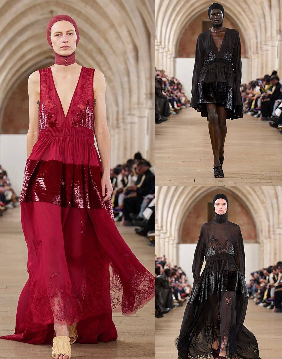 lanvin 2023秋冬流行,简约大衣,纹理时尚,对比层次_衣服_气质_质感