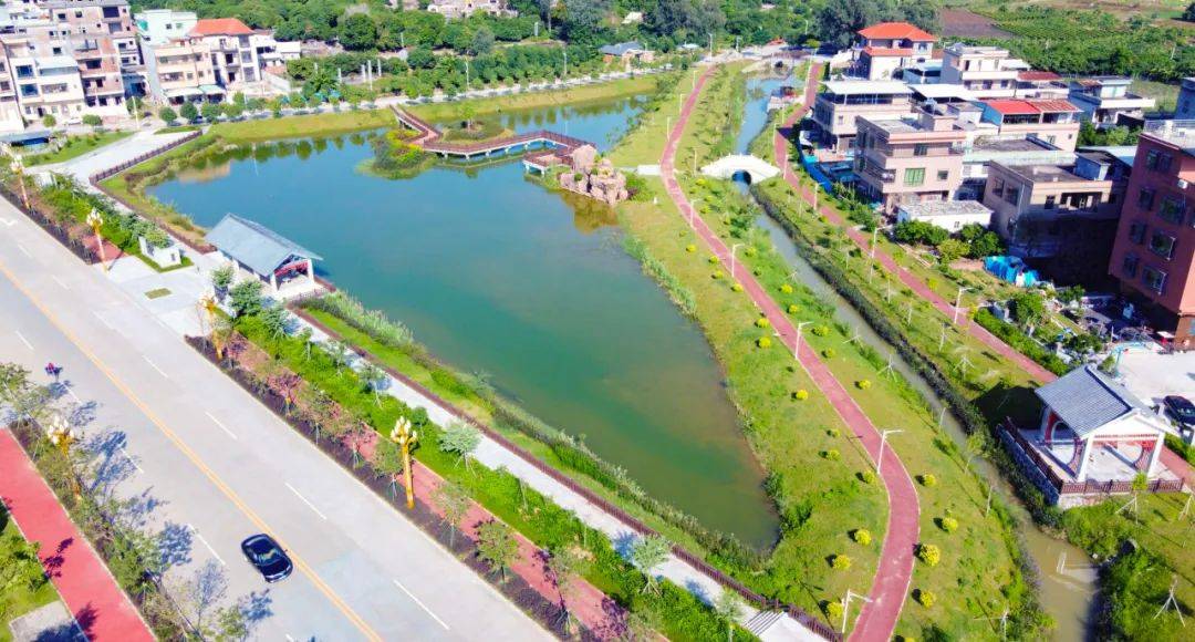 谢岗黎村夜景照明工程有多美?亮点抢先看_贝塘_对比_灯光效果