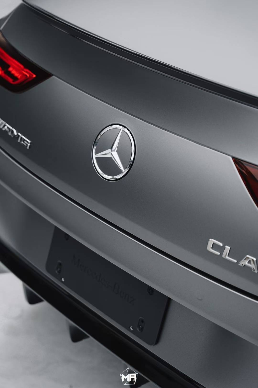 奔驰cla35矩阵改色膜山灰,低调冷静,深邃有型_搜狐汽车_搜狐网