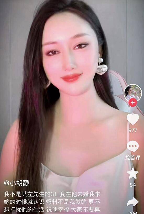 出轨,在向太否认称和向佐举止亲密的女子只是向佐的大姐姐后,小胡静却
