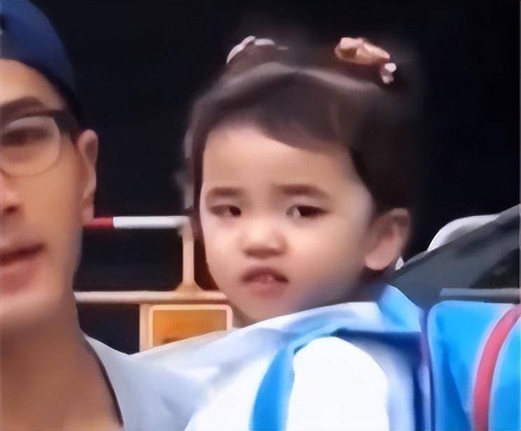 杨幂女儿正脸照,网友:遗传了刘恺威整容前,还有些撞脸杰伦_发展_长相