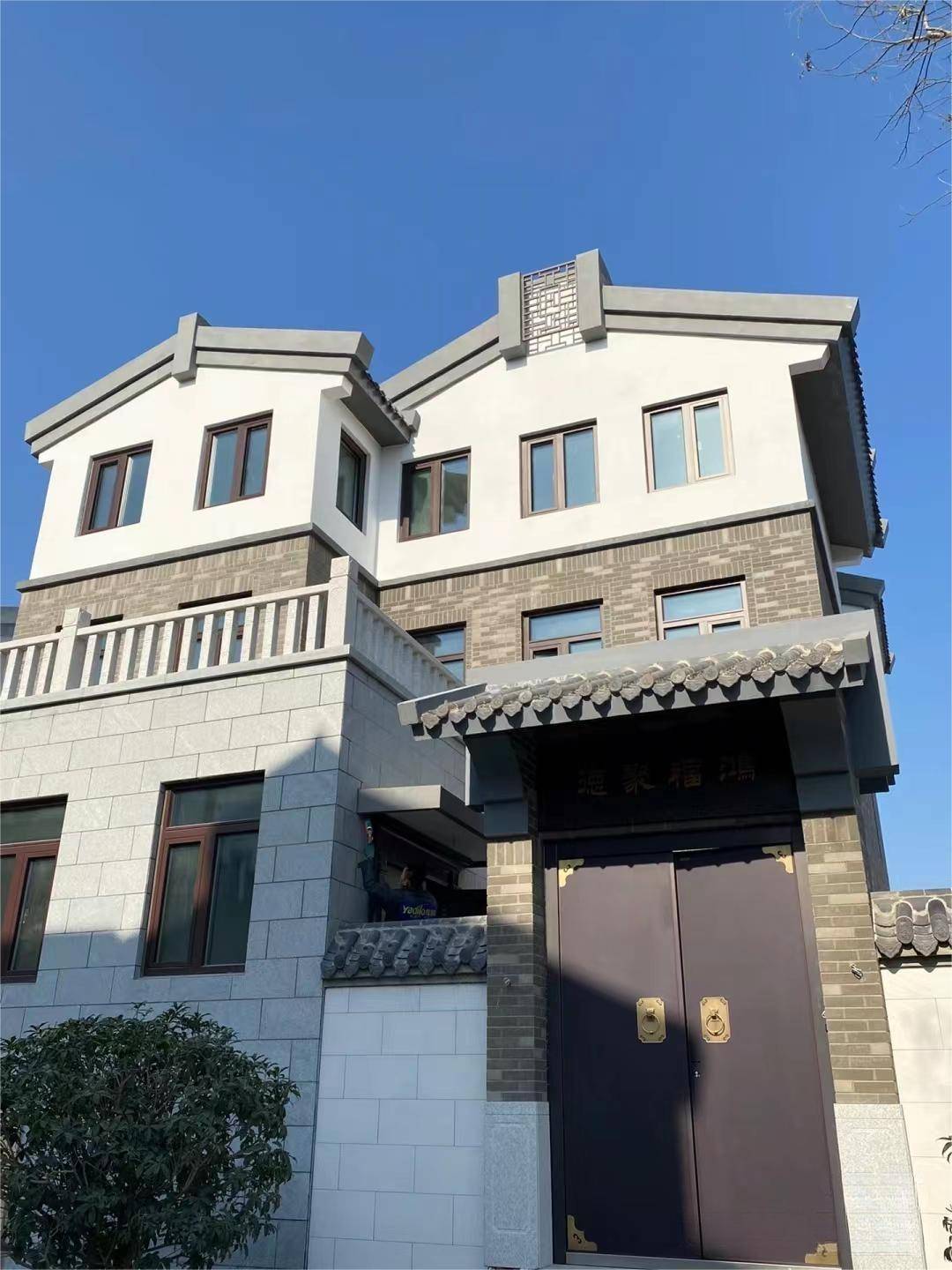 别墅装修的门面担当-复古将军门-被邻居们夸爆!「冠墅阳光」