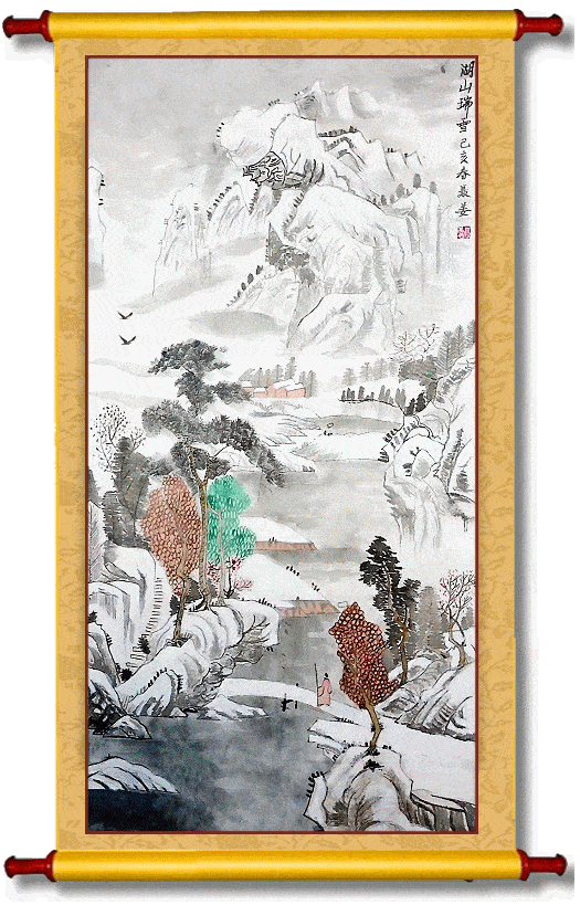 闲暇之余热爱中国传统国画创作,其中,尤以山水,仕女,扇面画而擅长
