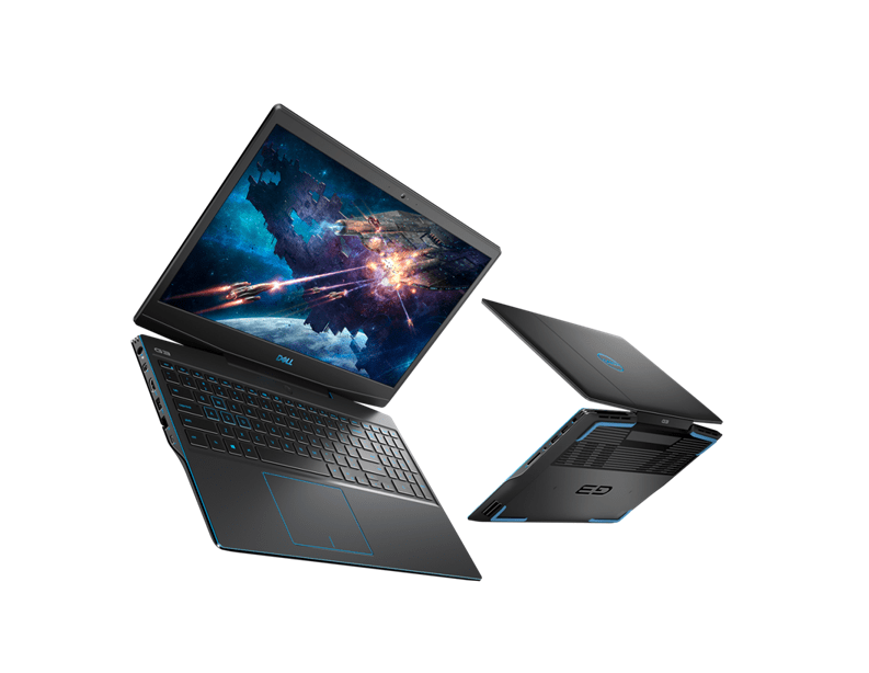 全新戴尔g3游戏本搭载最新第十代英特尔03处理器,最高可选geforce