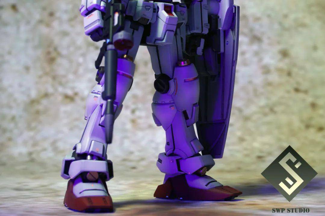 旧模mg gp01焕发新春,全件打磨阴影涂装