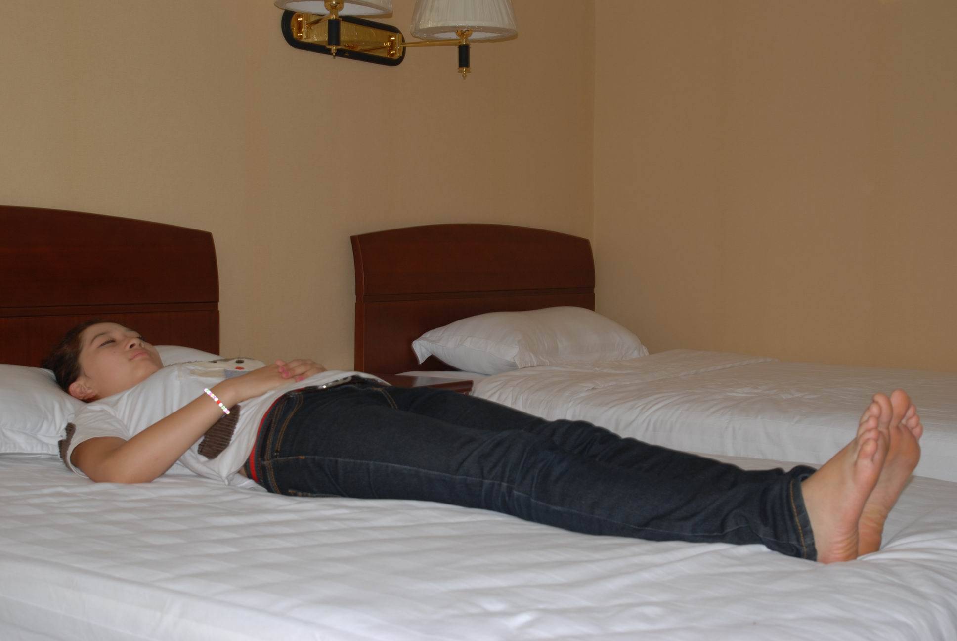 熟睡中的小姐姐