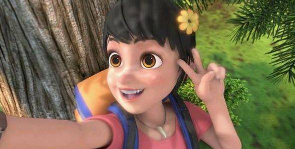 熊出没最明显的穿帮,强哥的红裤头从来不换,洗澡还穿着