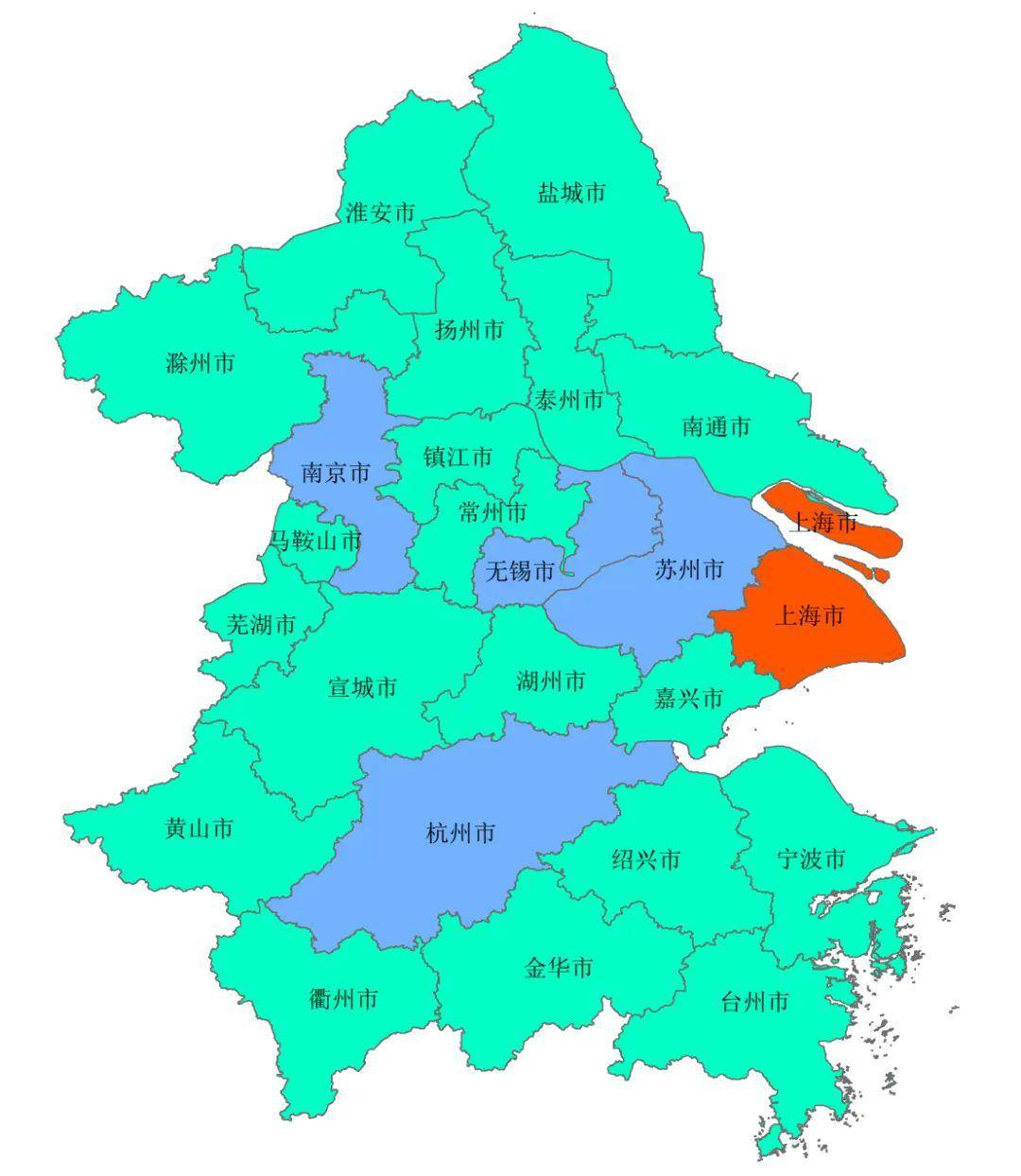 图4 长三角城市群图5 珠三角城市群图6 成渝城市群图7 长江中游城市群