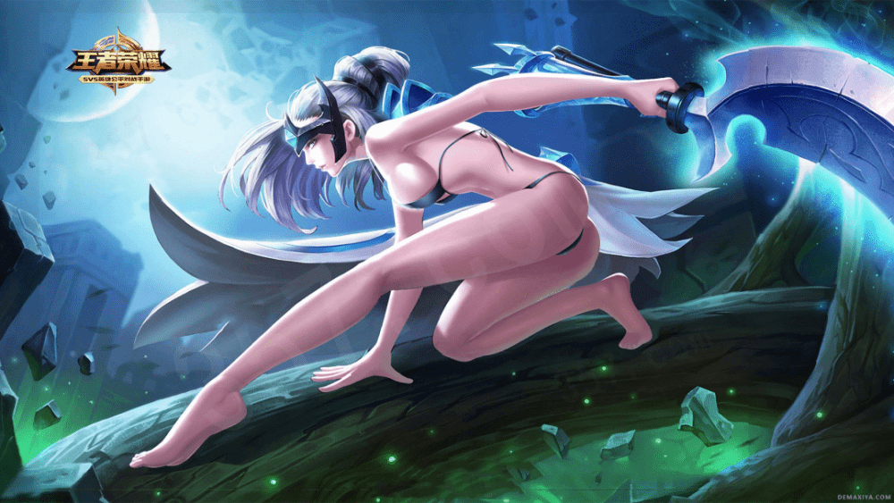 王者荣耀清凉图:露娜