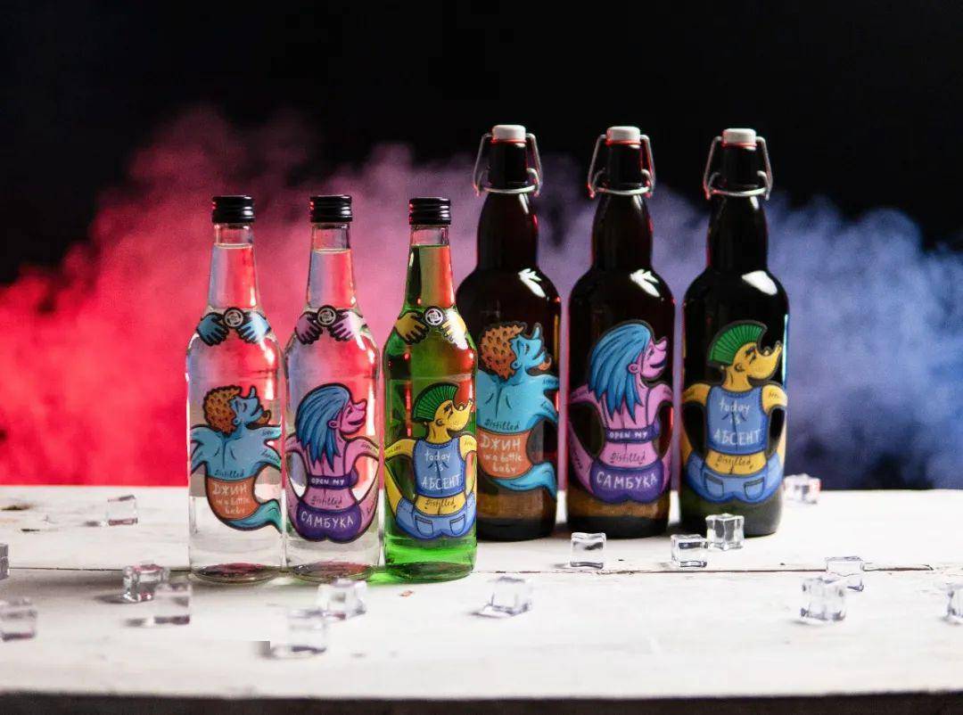 【视觉】创意插画精酿啤酒包装设计