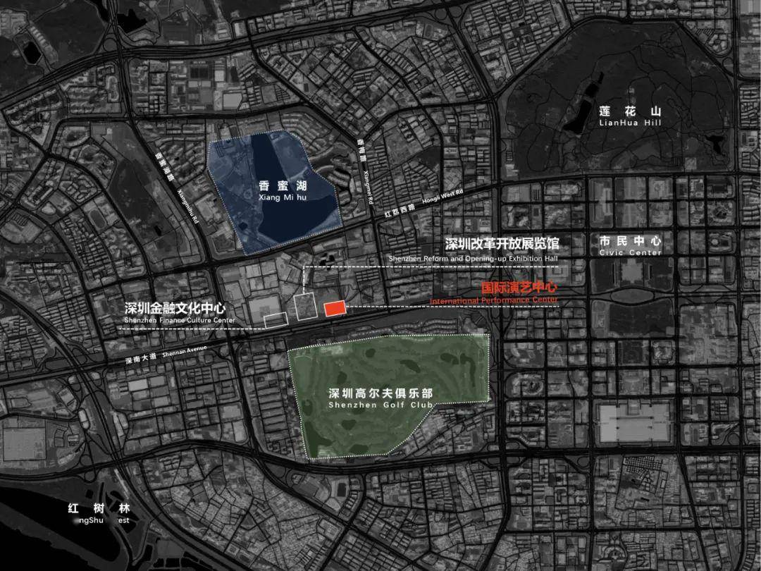 深圳宣布香蜜湖新金融中心终于启动深圳金融文化中心国际演艺中心要来
